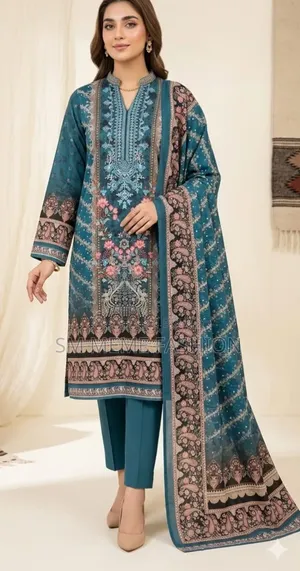 Pakistani Zam Zam Three Piece Unstitch