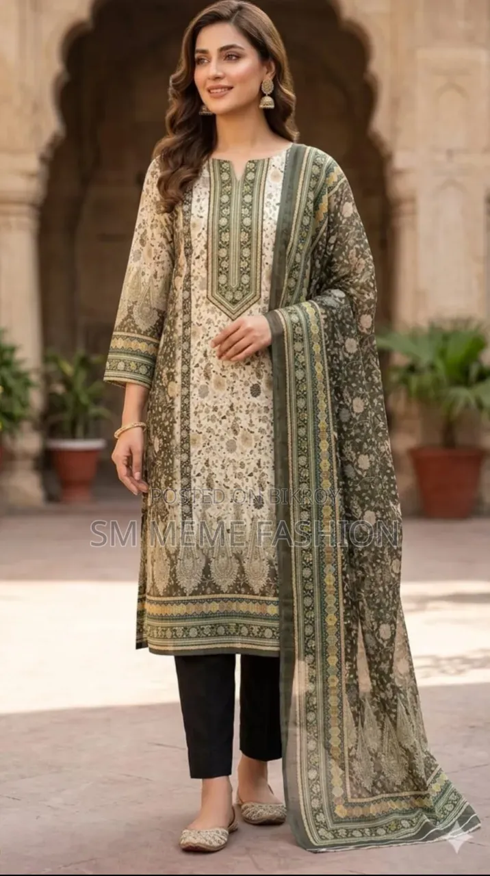 Pakistani Zam Zam Three Piece Unstitch