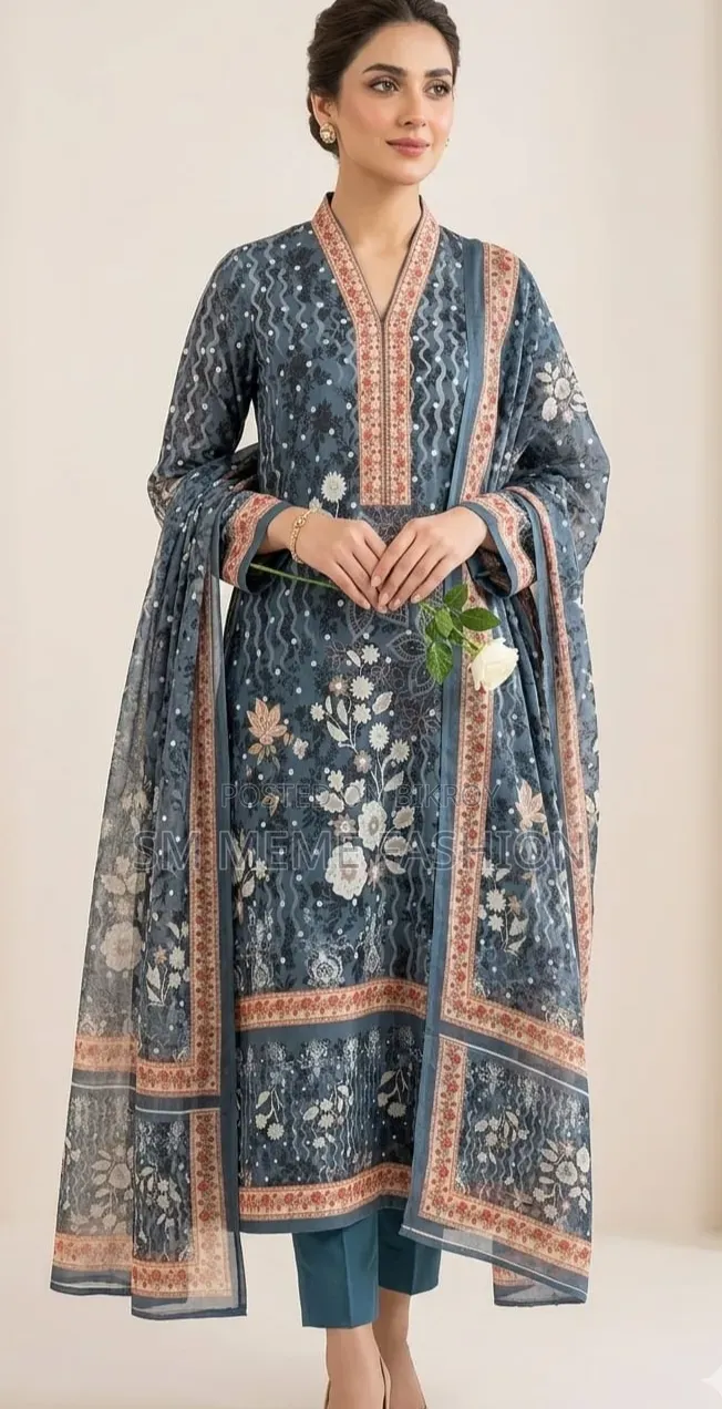 Pakistani Zam Zam Three Piece Unstitch