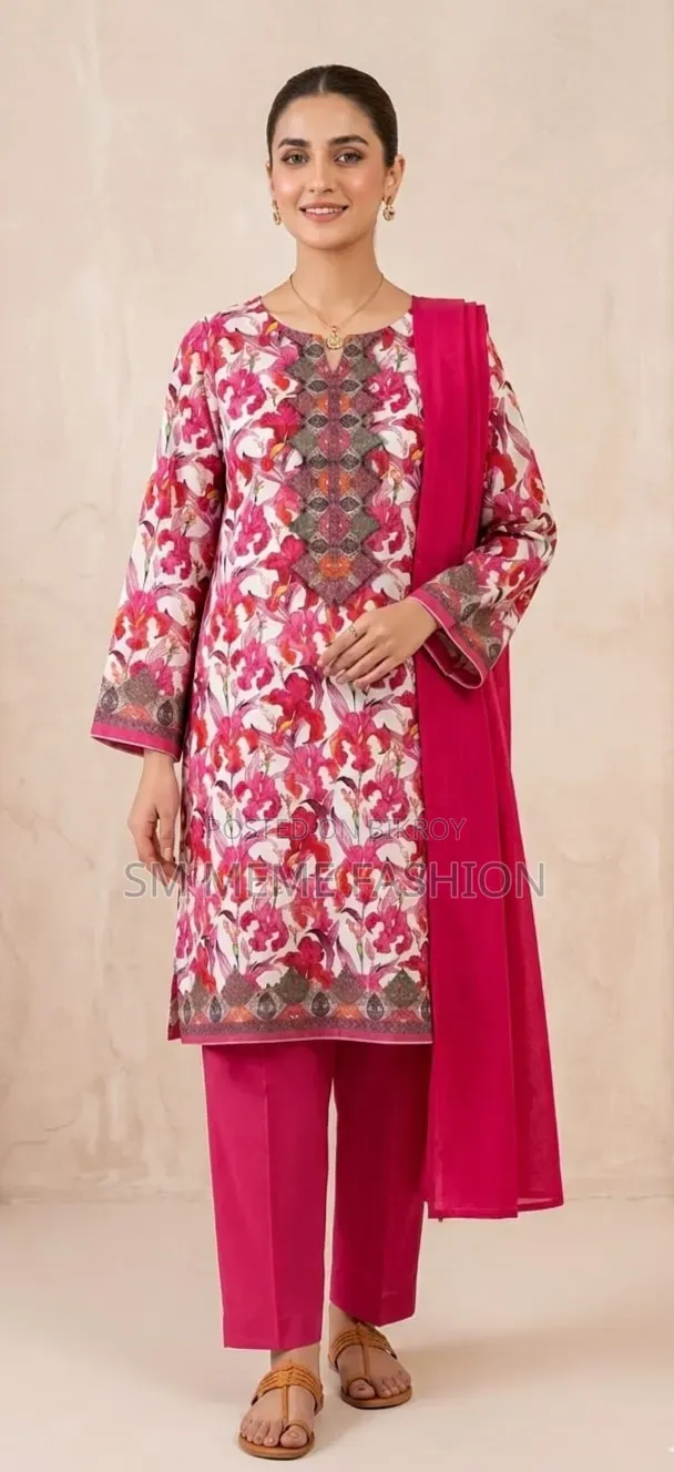 Pakistani Zam Zam Three Piece Unstitch