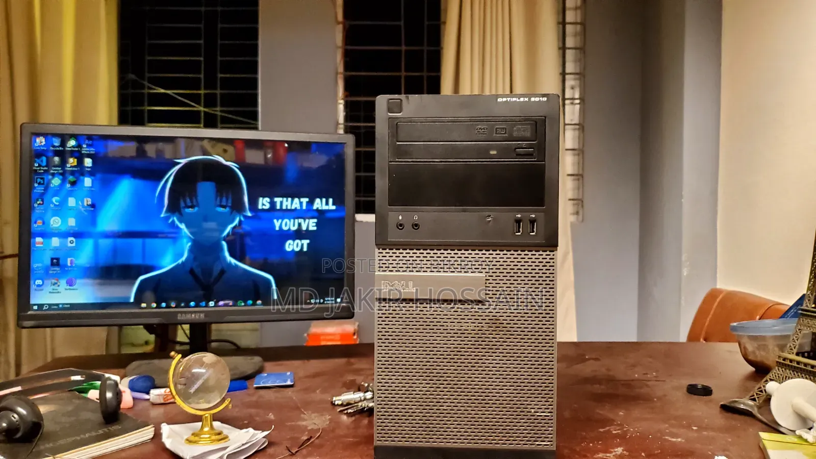Desktop Computer Dell OptiPlex 3010 8GB Intel Core I3 SSD 128GB