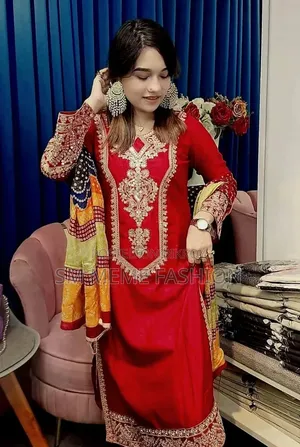 এমব্রয়ডারি থ্রি পিস