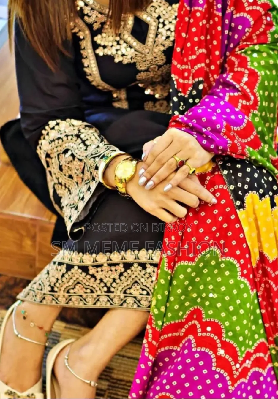 এমব্রয়ডারি থ্রি পিস