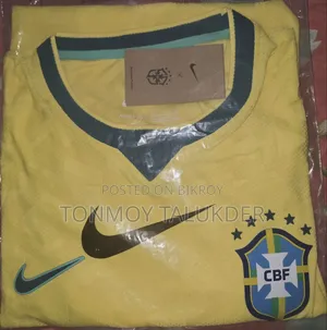 Brazil Home Player Edition Jersey Imported