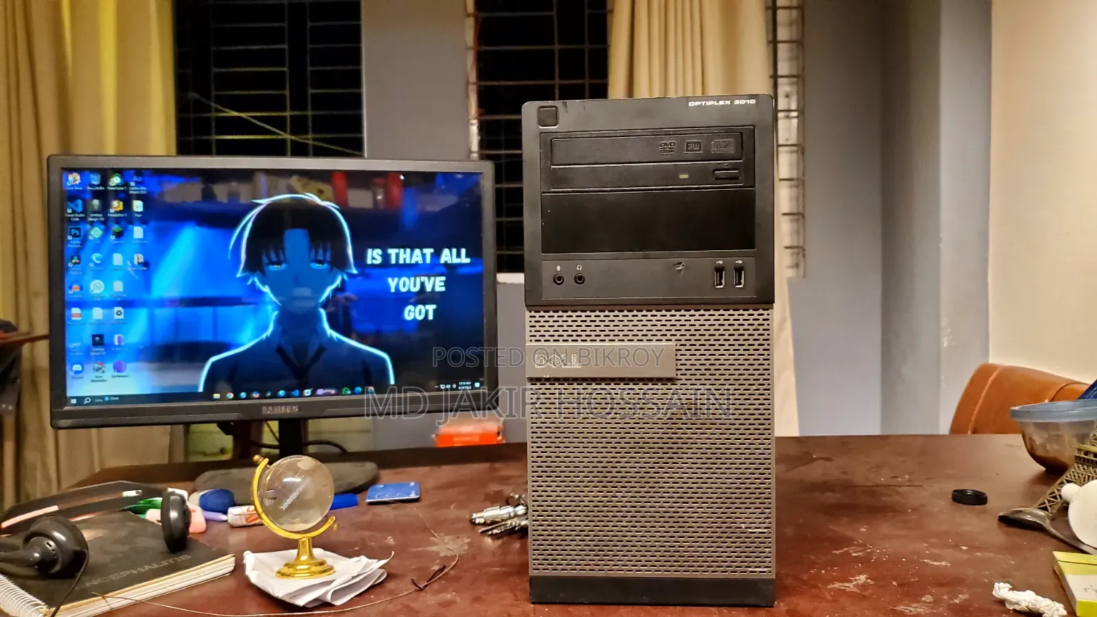Desktop Computer Dell OptiPlex 3010 8GB Intel Core I3 SSD 128GB