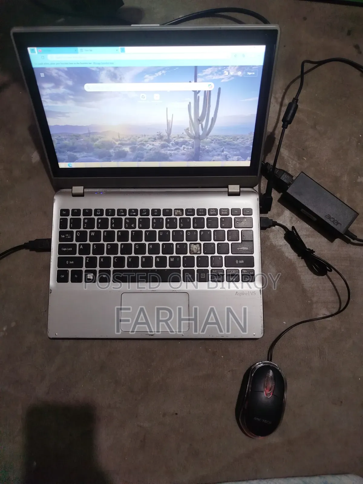 Laptop Acer Aspire V5-122p 4GB Intel HDD 700GB