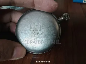 ভিনটেজ পি.ই.আর. রেলওয়ে পকেট ওয়াচ ১৯৬৪