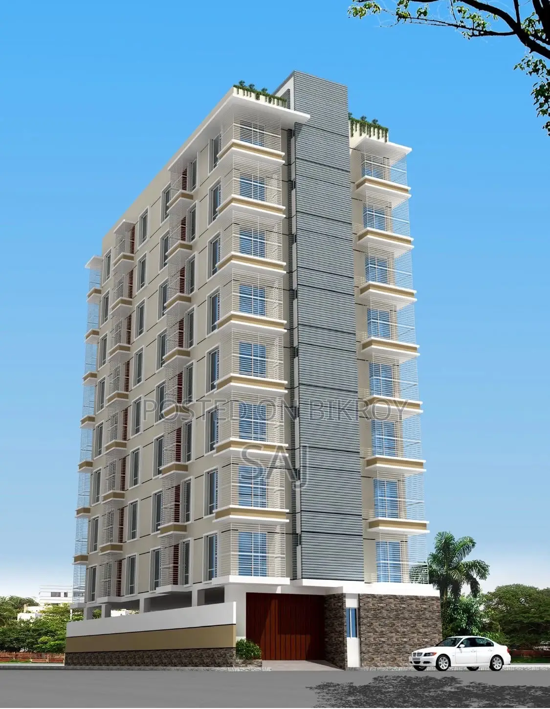 3-bedroom Apartment in Musafir Builders, Demra for sale