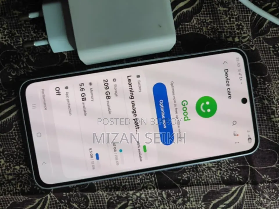 স্যামসাং গ্যালাক্সি এ৩৬ ২৫৬ জিবি সিলভার