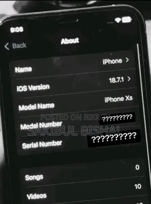 Apple iPhone XS 256 GB Silver
