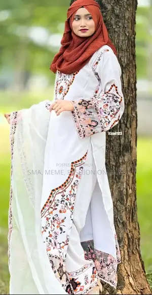 এমব্রয়ডারি থ্রি পিস