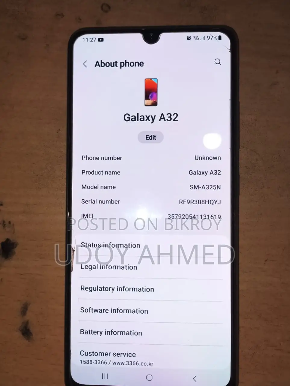 Samsung Galaxy A32 64 GB White