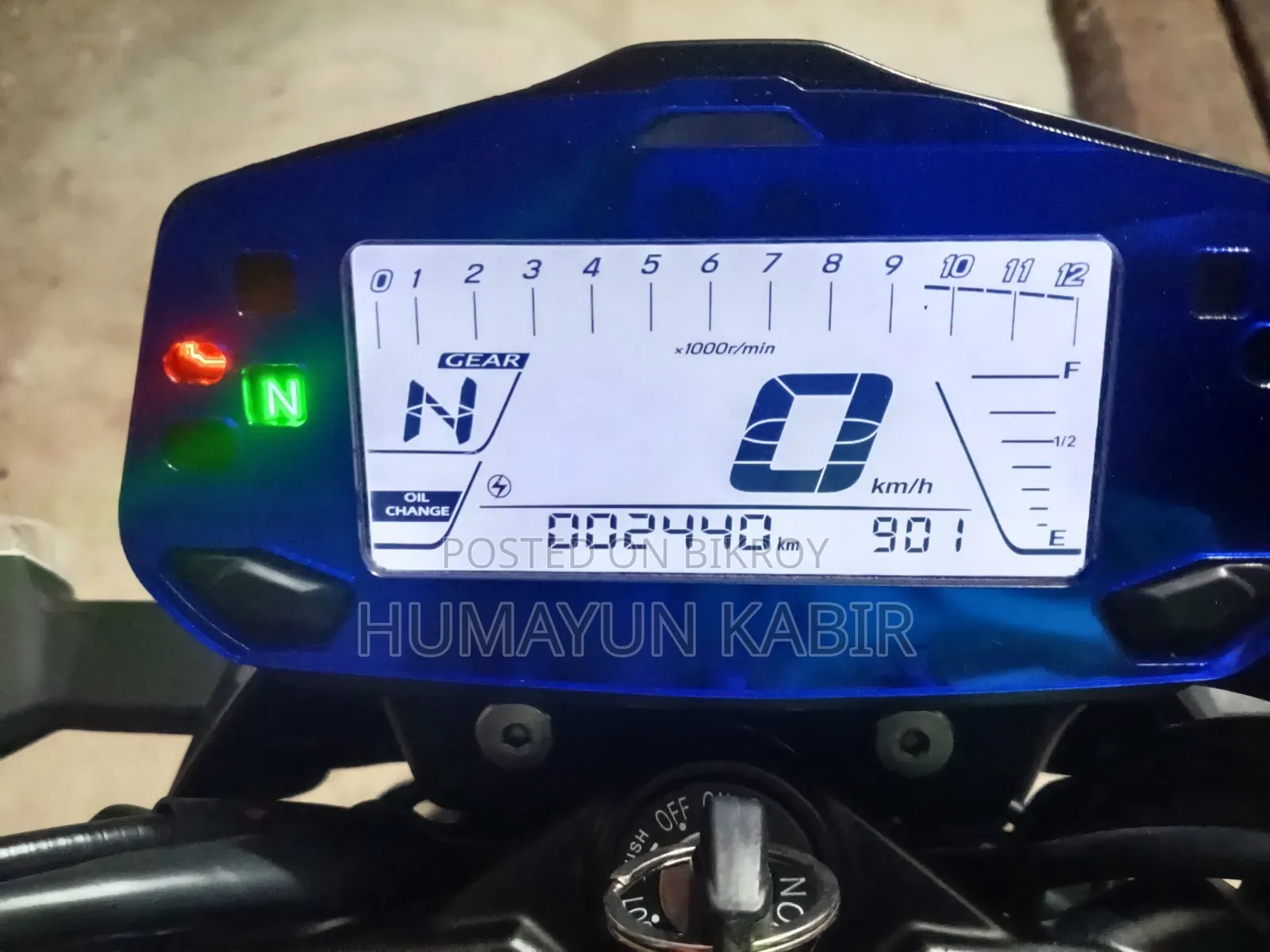 New Suzuki Gixxer Fi ABS 2026 Black