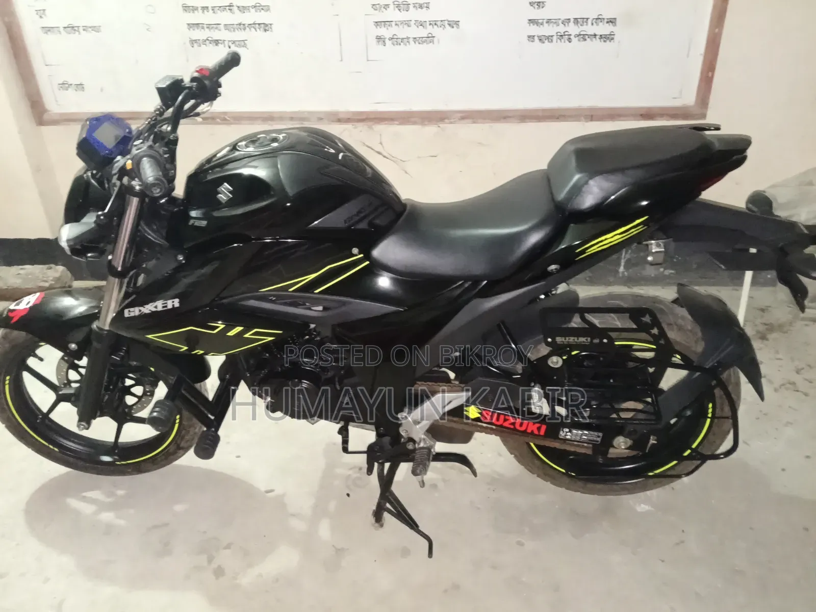New Suzuki Gixxer Fi ABS 2026 Black