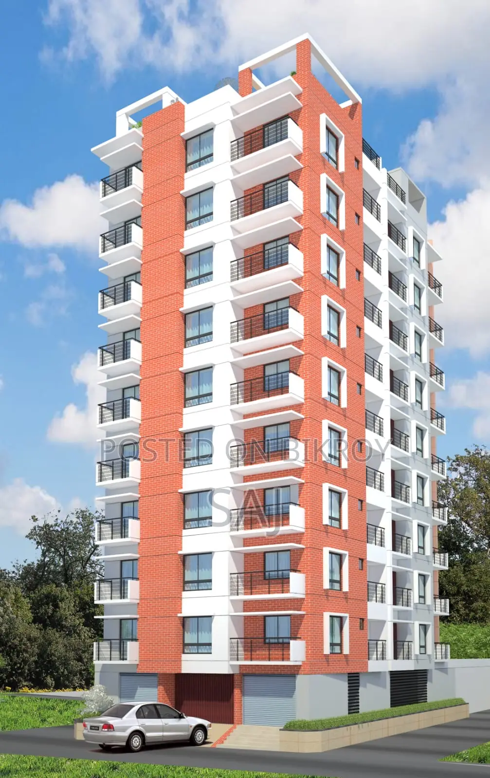 3-bedroom Apartment in Musafir Builders, Demra for sale