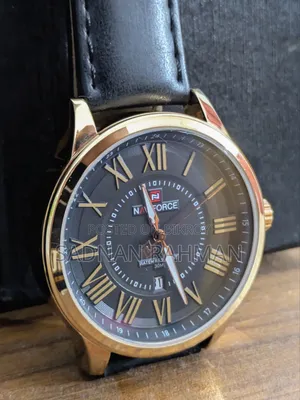 Naviforce Leather Watch
