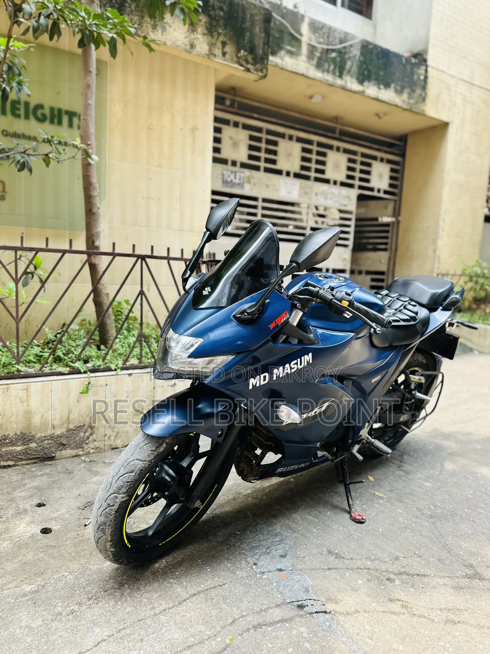 Suzuki Gixxer SF FI 2022 Blue