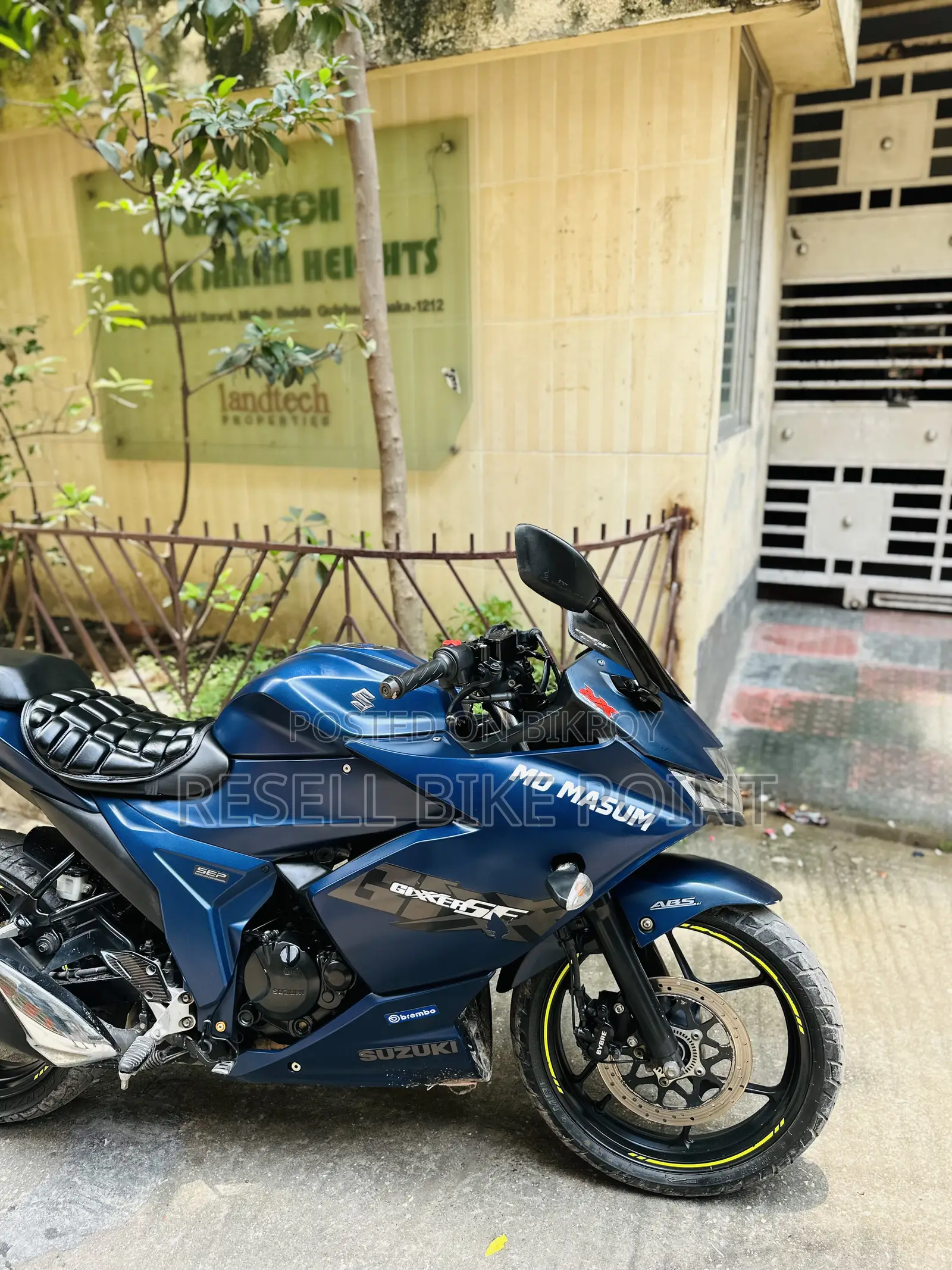 Suzuki Gixxer SF FI 2022 Blue