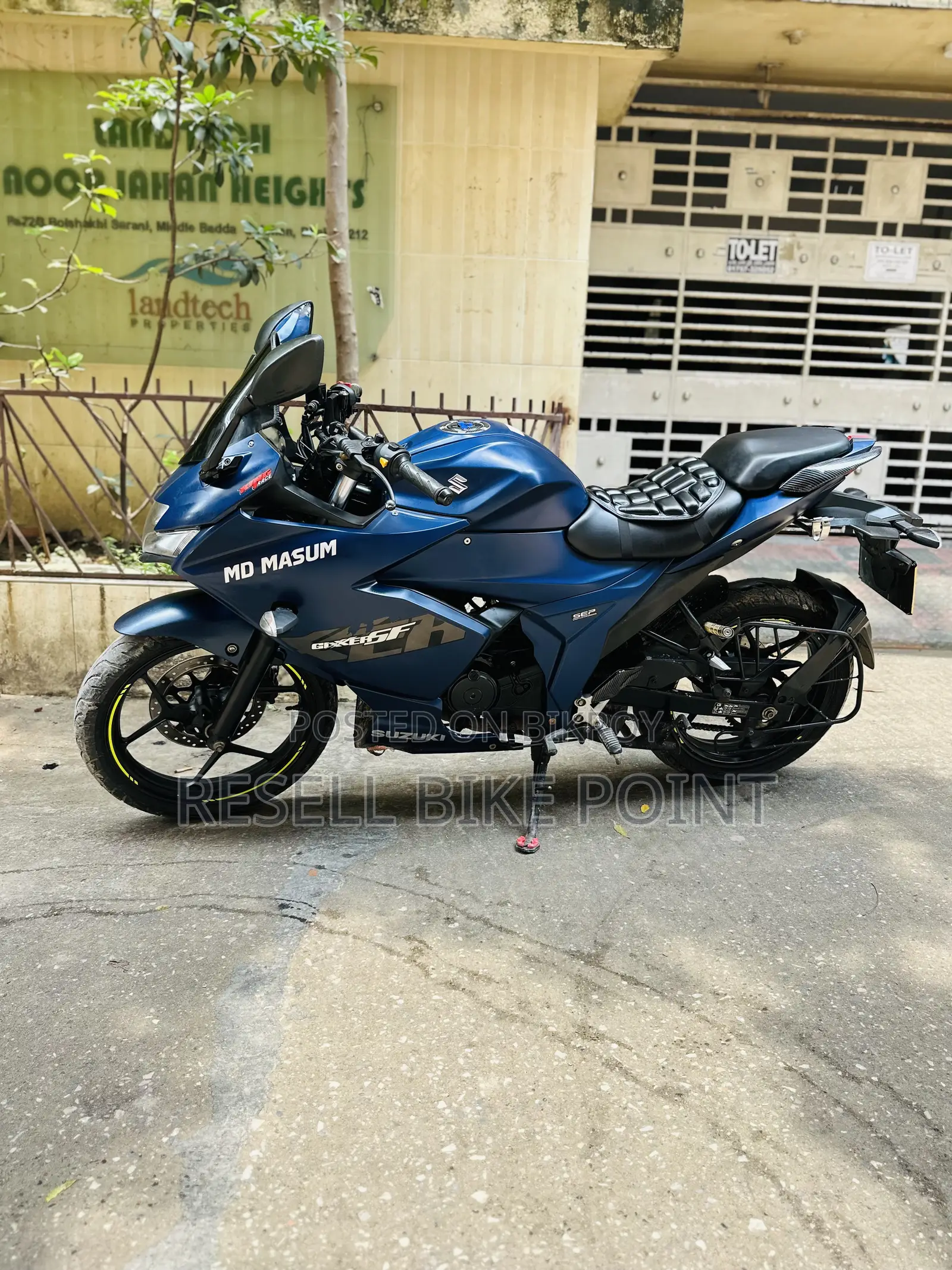 Suzuki Gixxer SF FI 2022 Blue