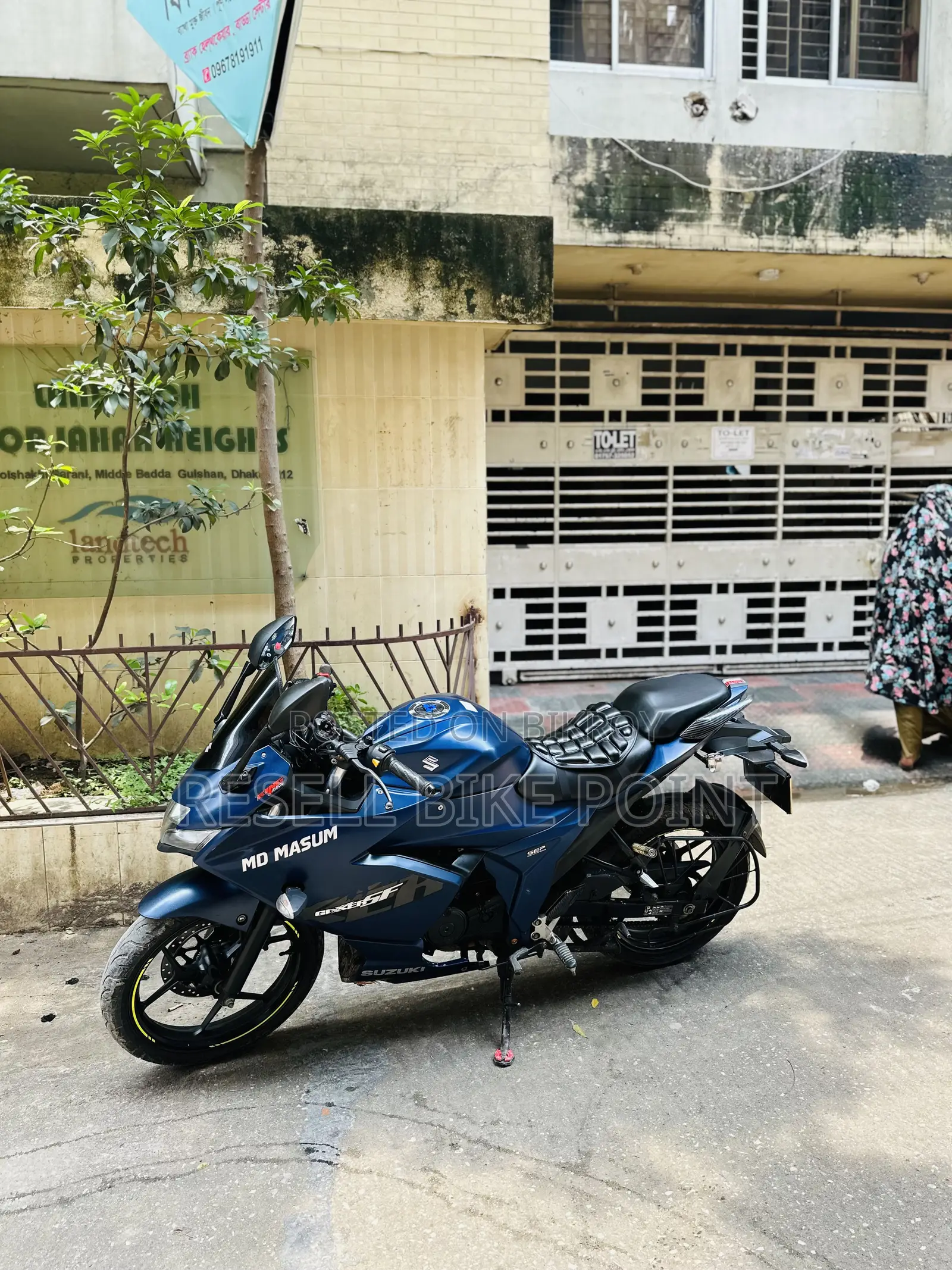 Suzuki Gixxer SF FI 2022 Blue