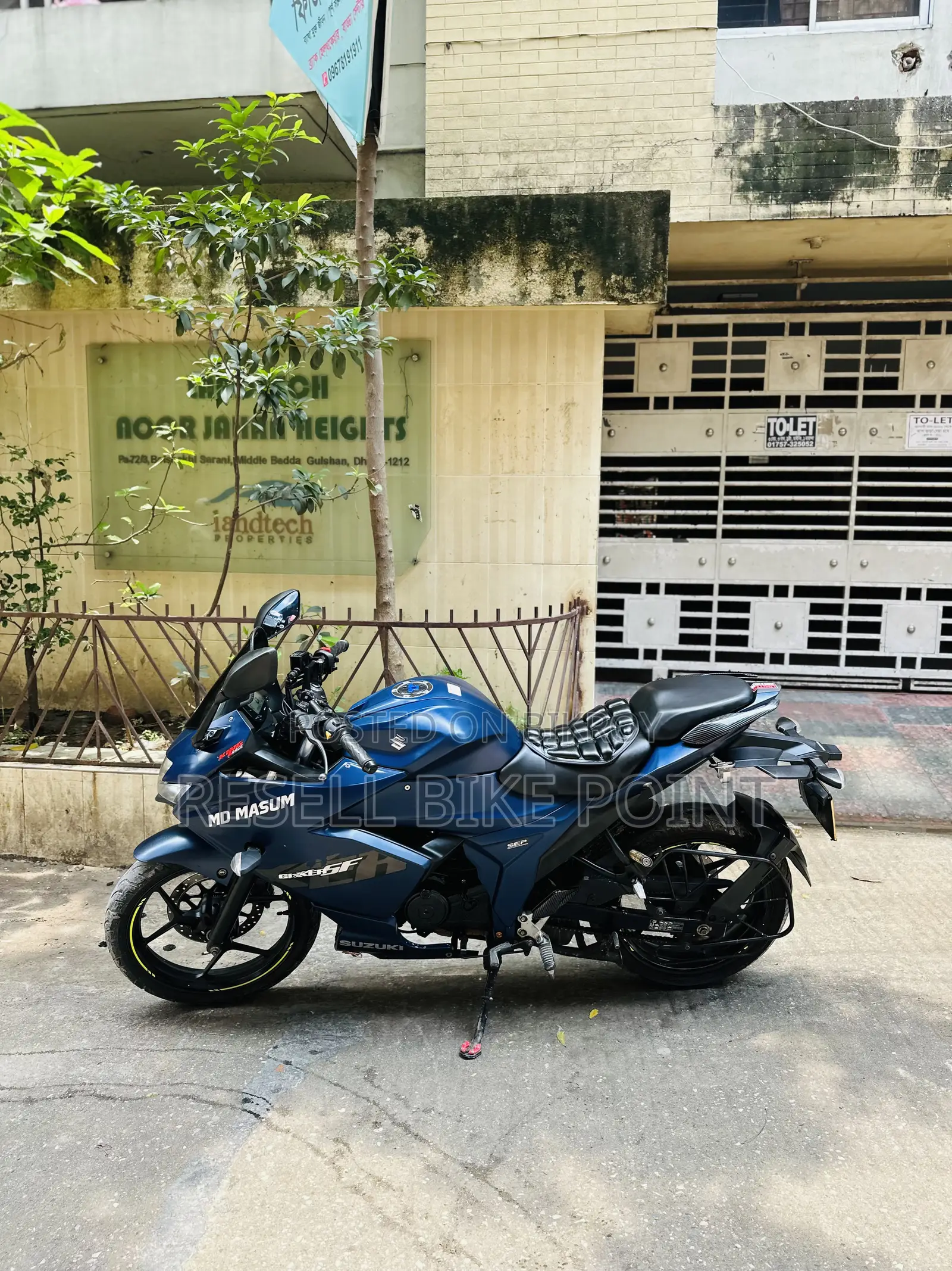 Suzuki Gixxer SF FI 2022 Blue