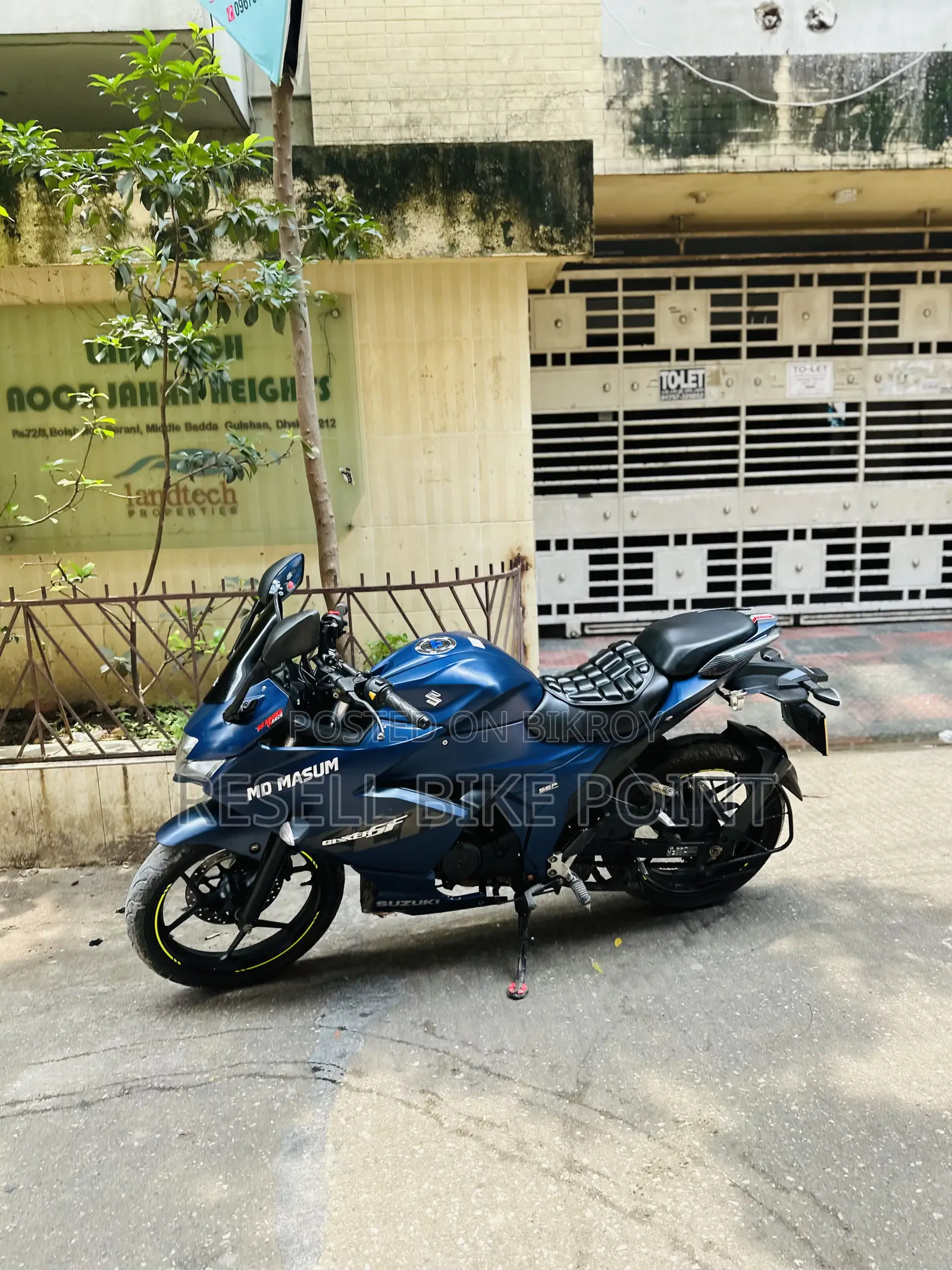 Suzuki Gixxer SF FI 2022 Blue