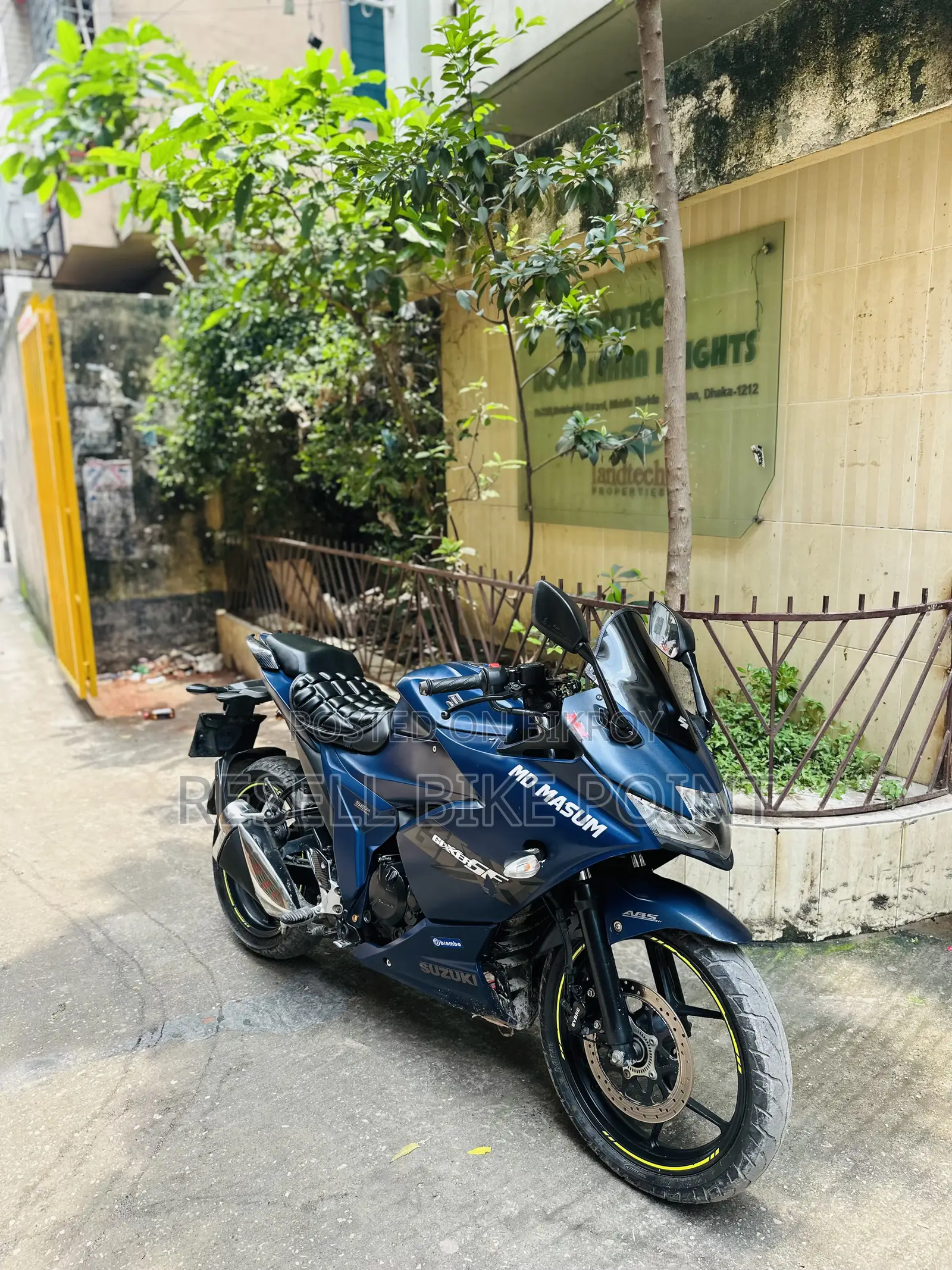 Suzuki Gixxer SF FI 2022 Blue