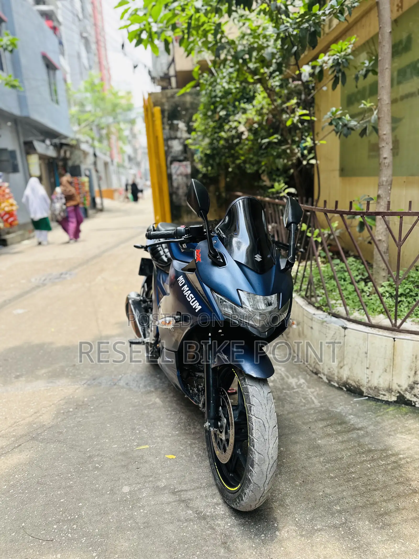 Suzuki Gixxer SF FI 2022 Blue