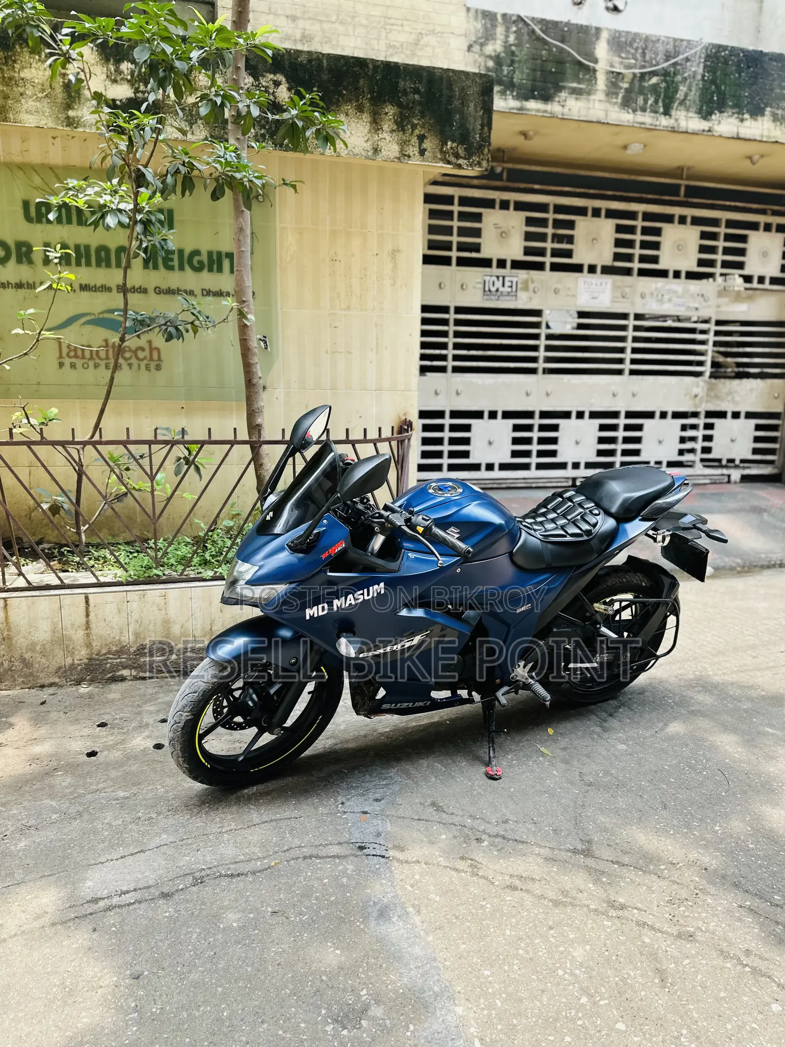 Suzuki Gixxer SF FI 2022 Blue