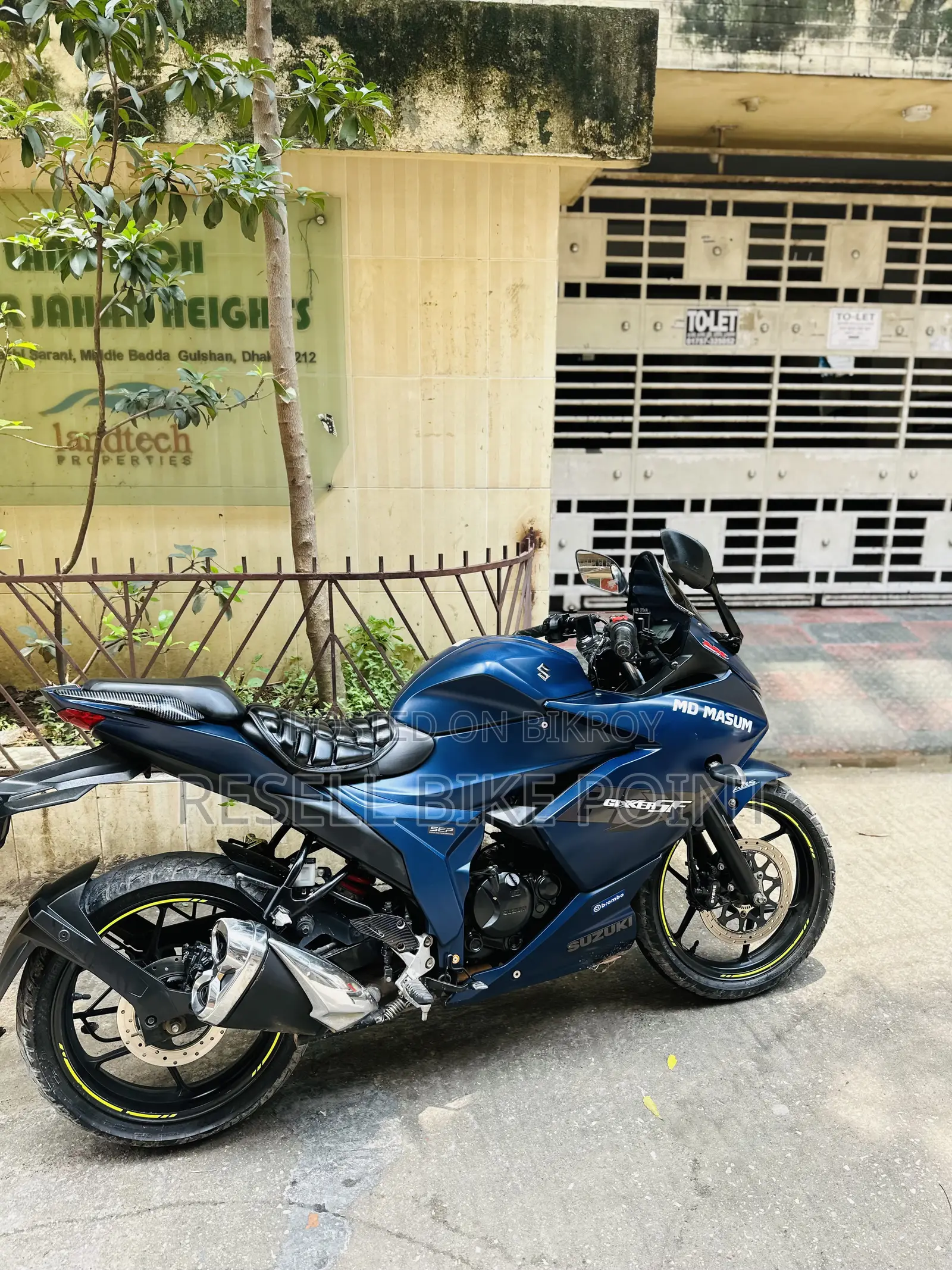 Suzuki Gixxer SF FI 2022 Blue