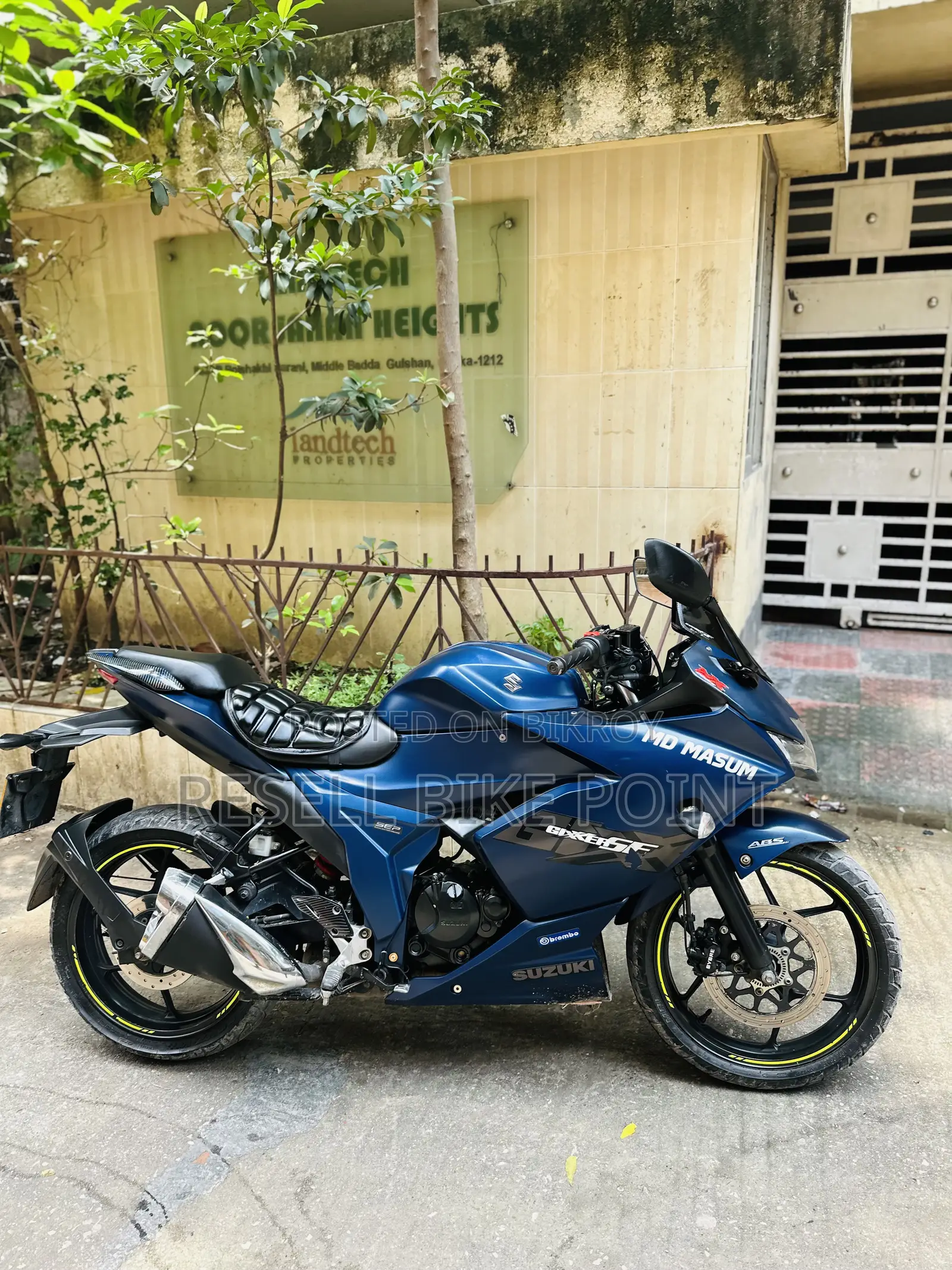 Suzuki Gixxer SF FI 2022 Blue