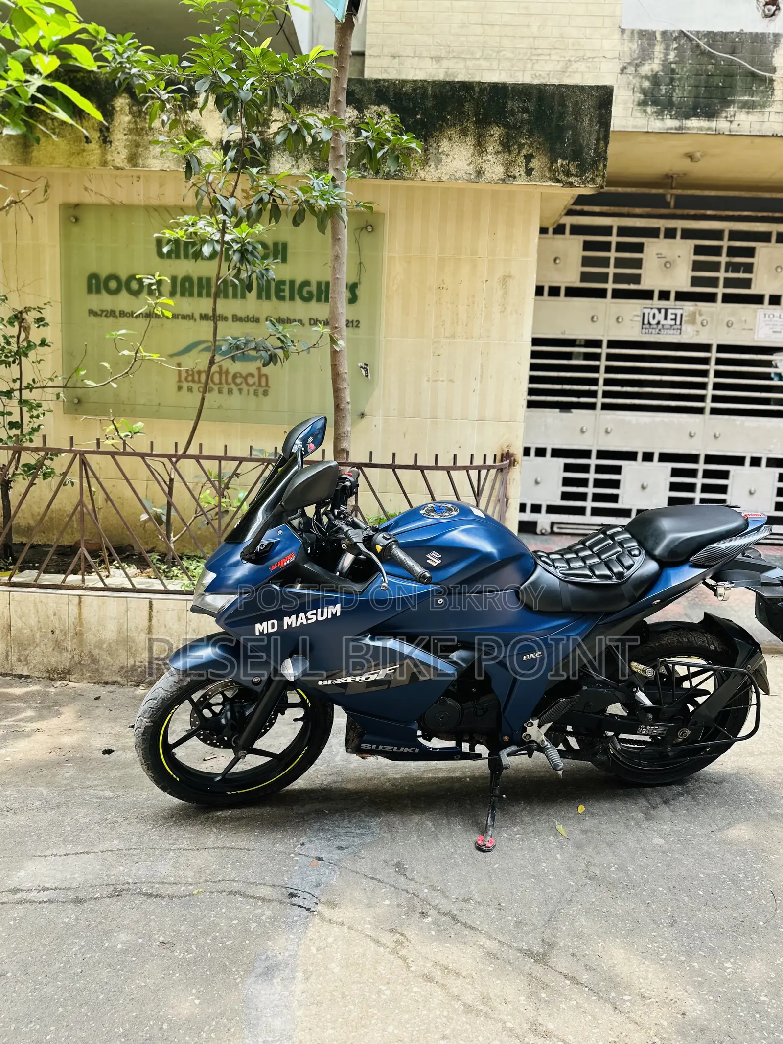 Suzuki Gixxer SF FI 2022 Blue