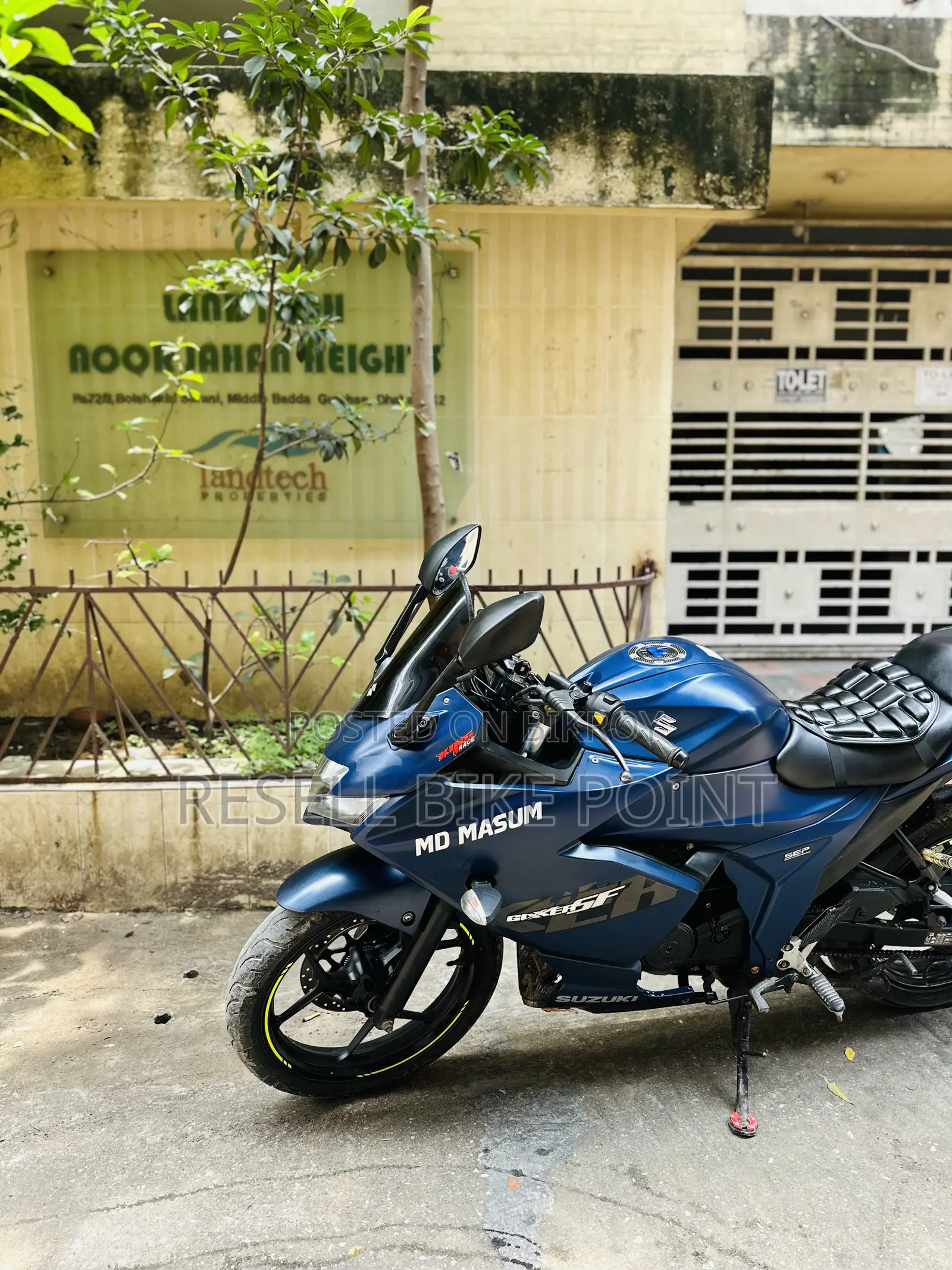 Suzuki Gixxer SF FI 2022 Blue
