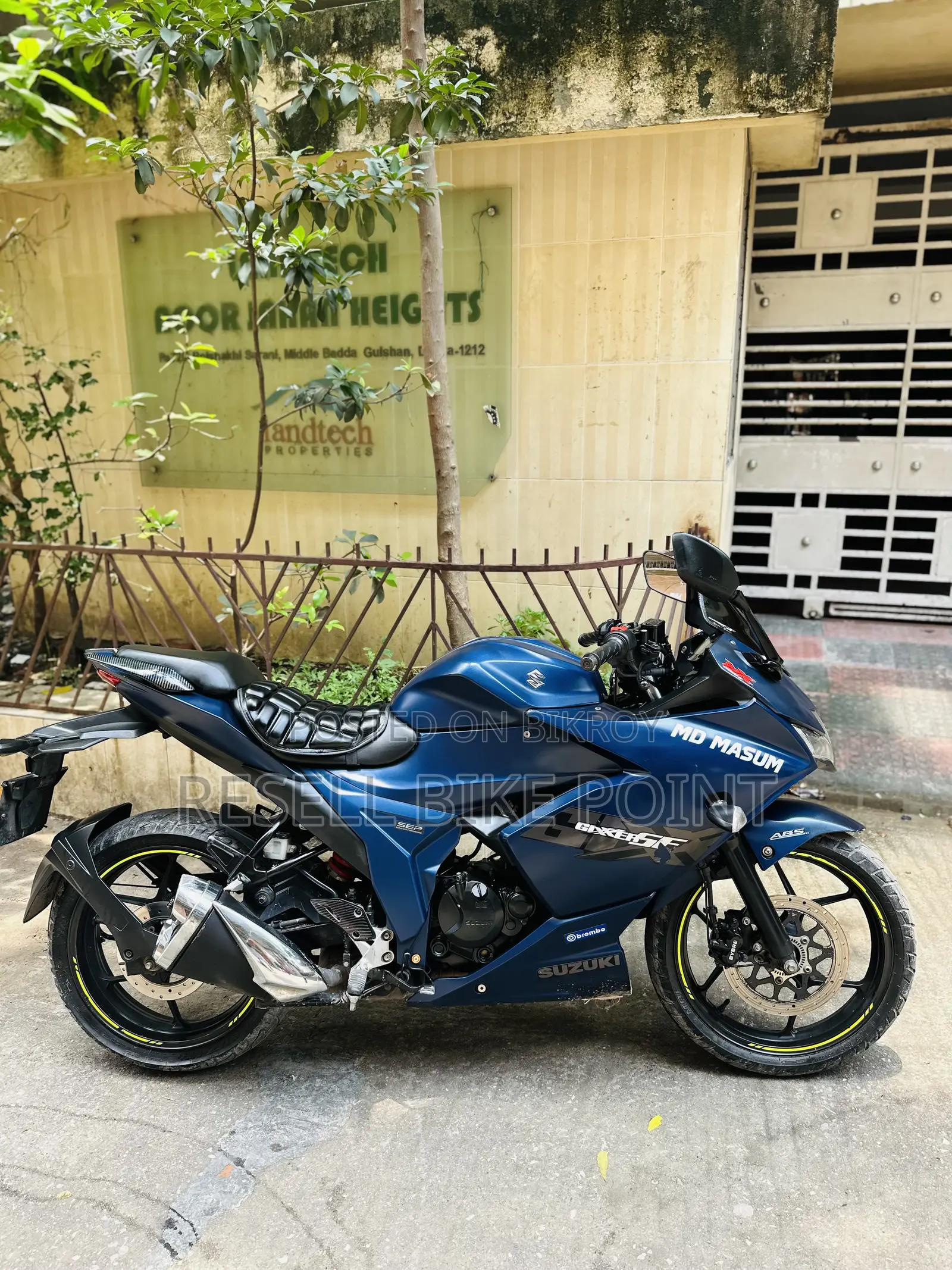 Suzuki Gixxer SF FI 2022 Blue