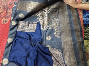 Katan Saree. Local Georgette Katan. All-over work.