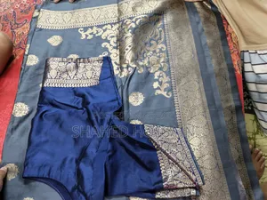 Katan Saree. Local Georgette Katan. All-over work.