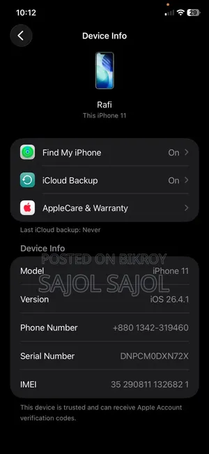 Apple iPhone 11 128 GB Purple