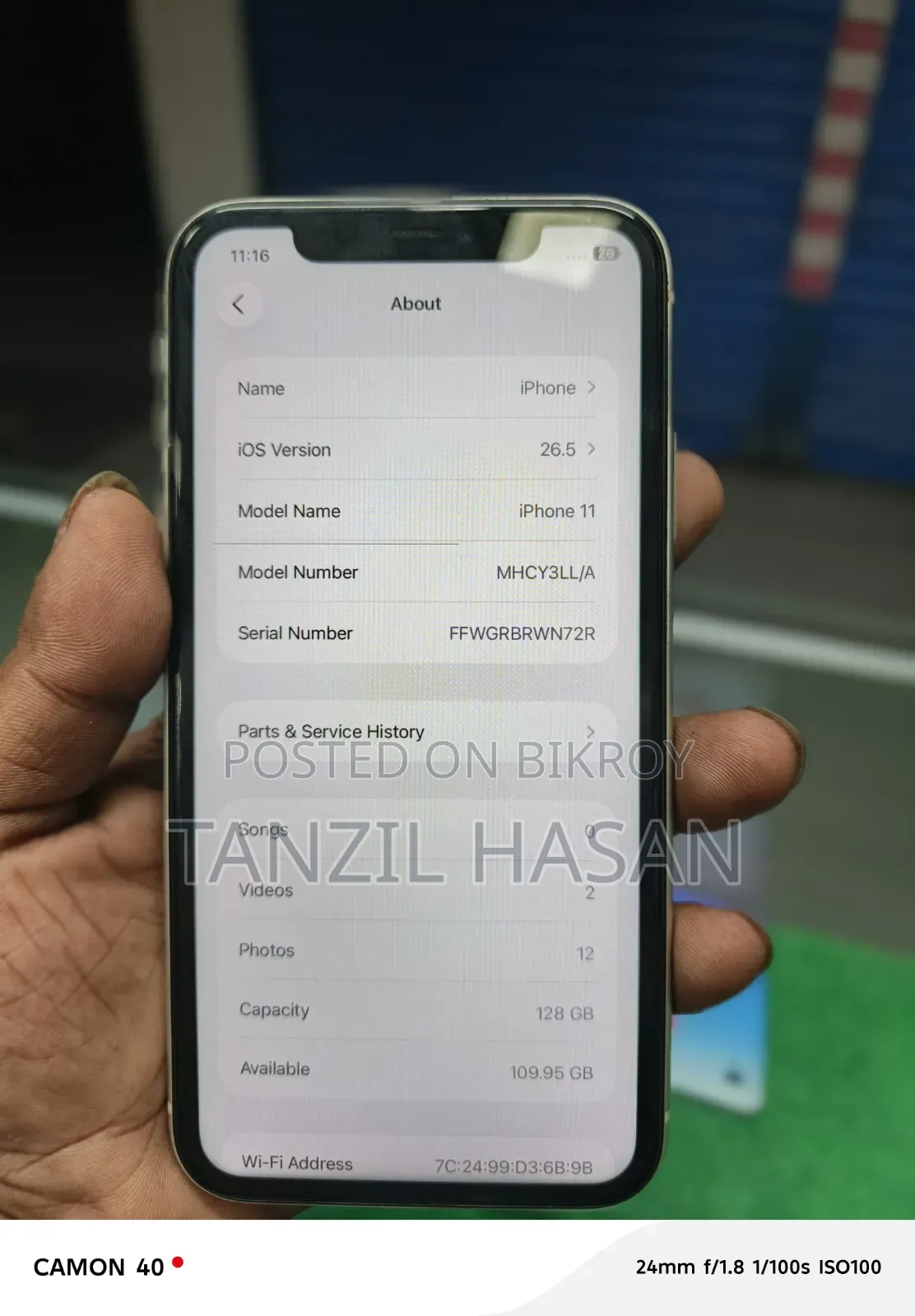 Apple iPhone 11 128 GB White