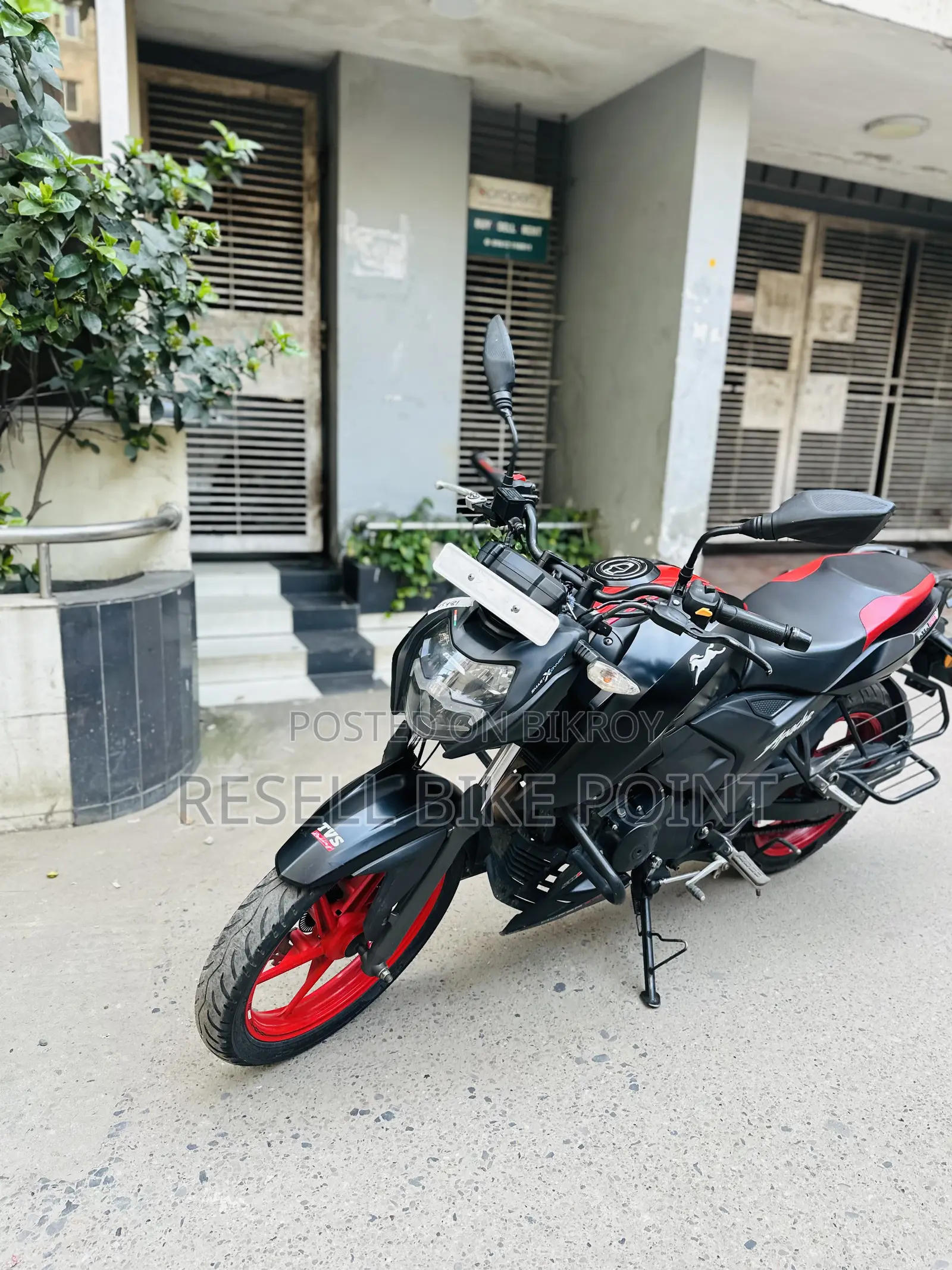 TVS Apache RTR 160 4V Fi 2024 Black