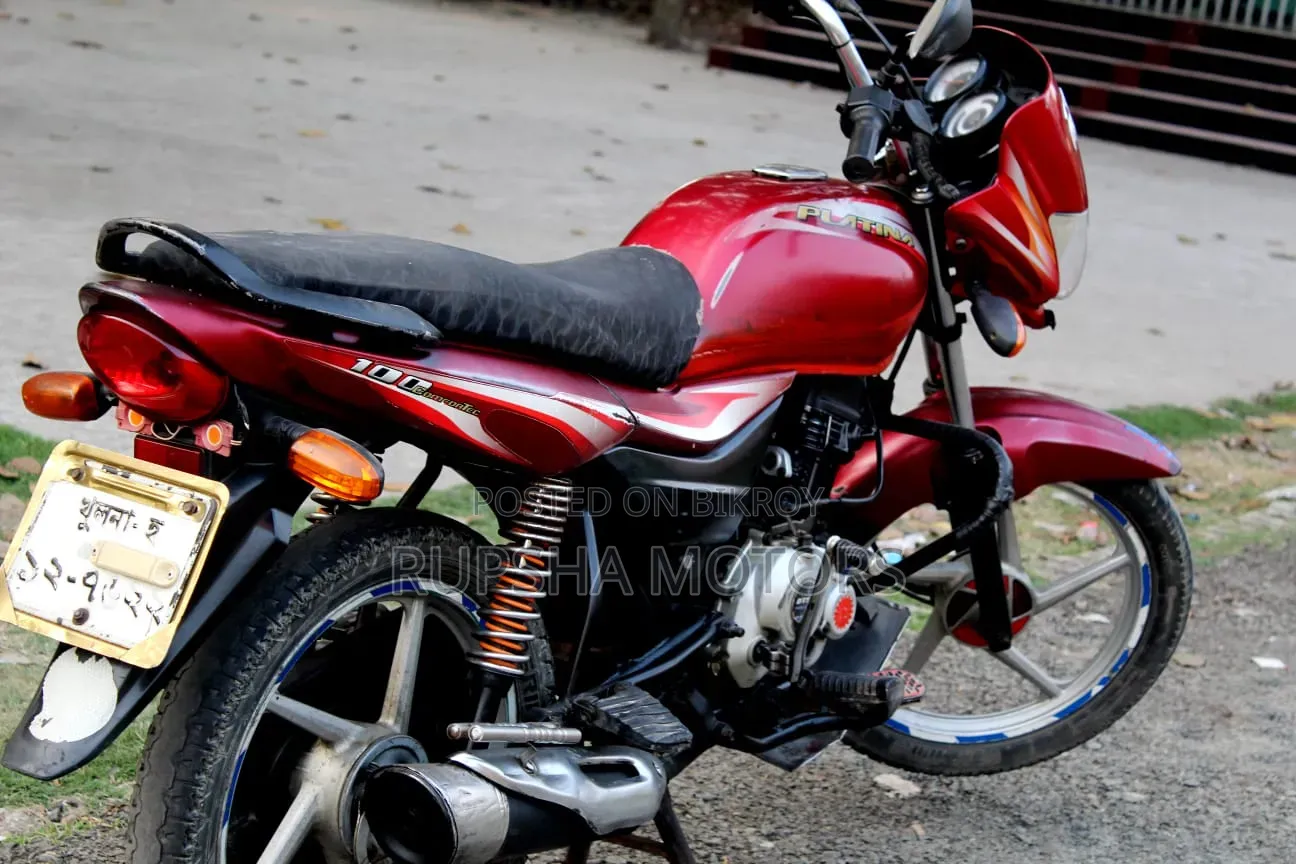 Bajaj Platina 100 2018 Red