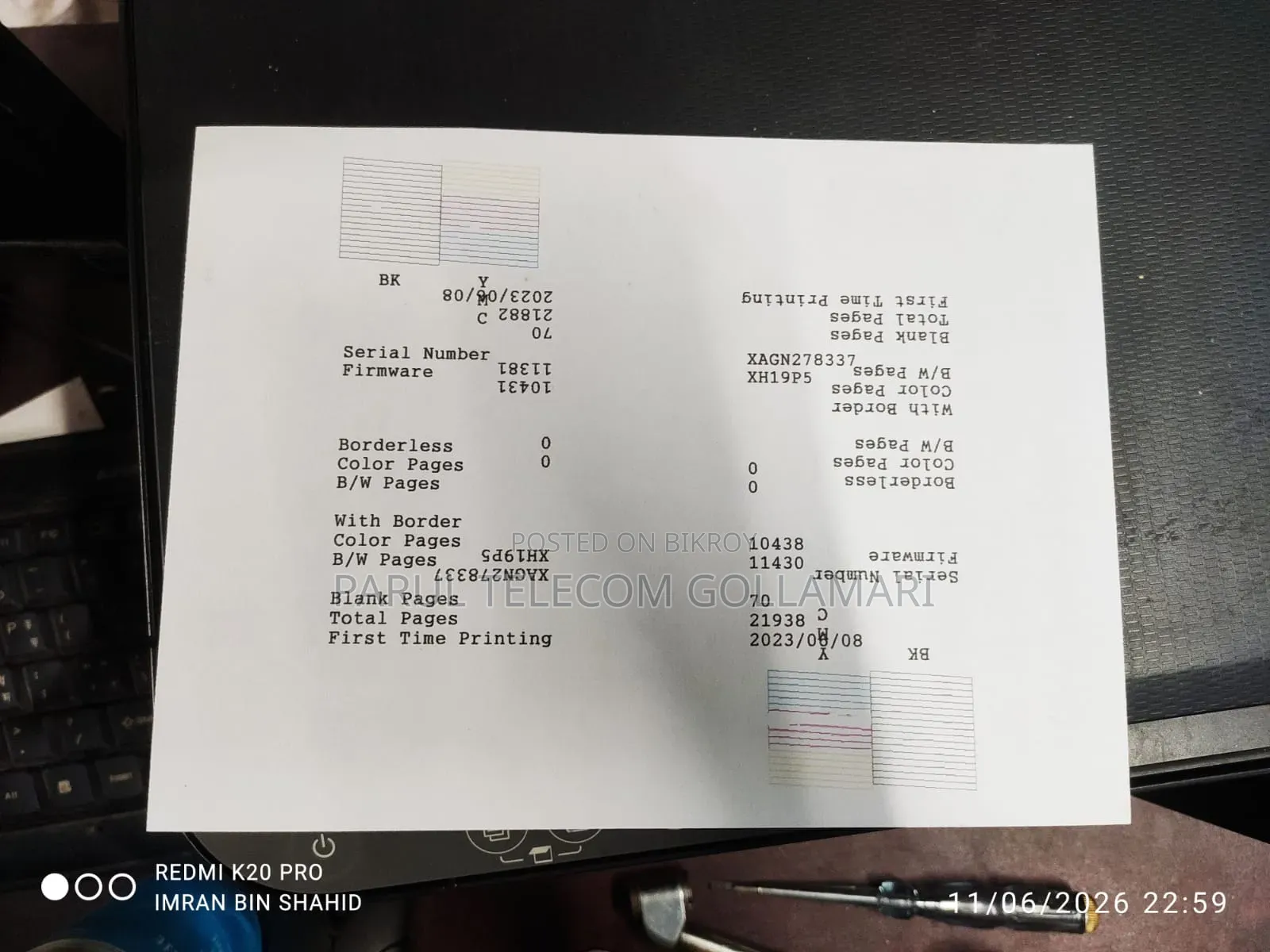 Epson L3210 Printer