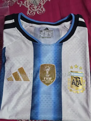 "Tanzim" Written Argentina Jersey Player Edition Original Made Thailand