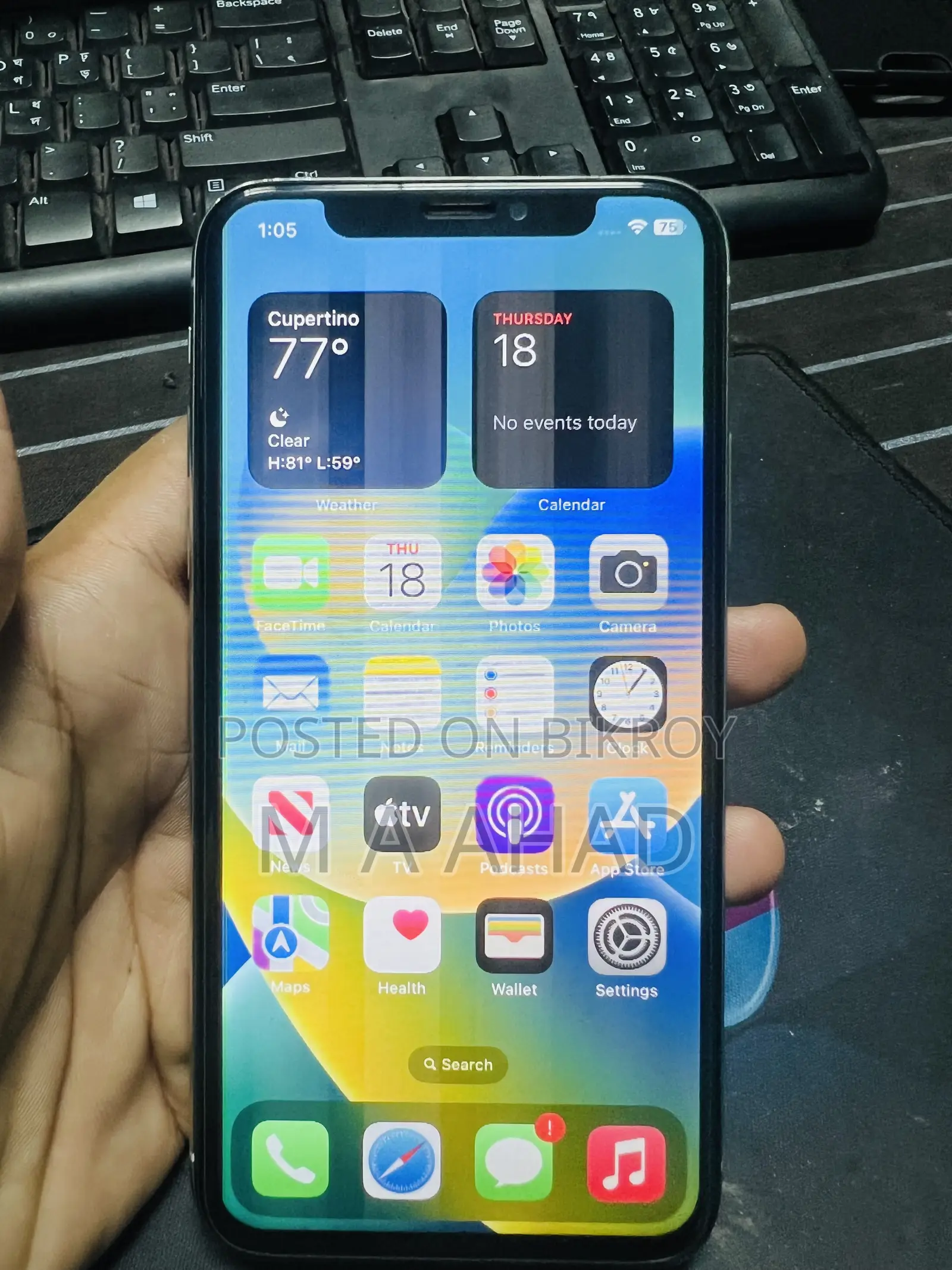 Apple iPhone X 64 GB White