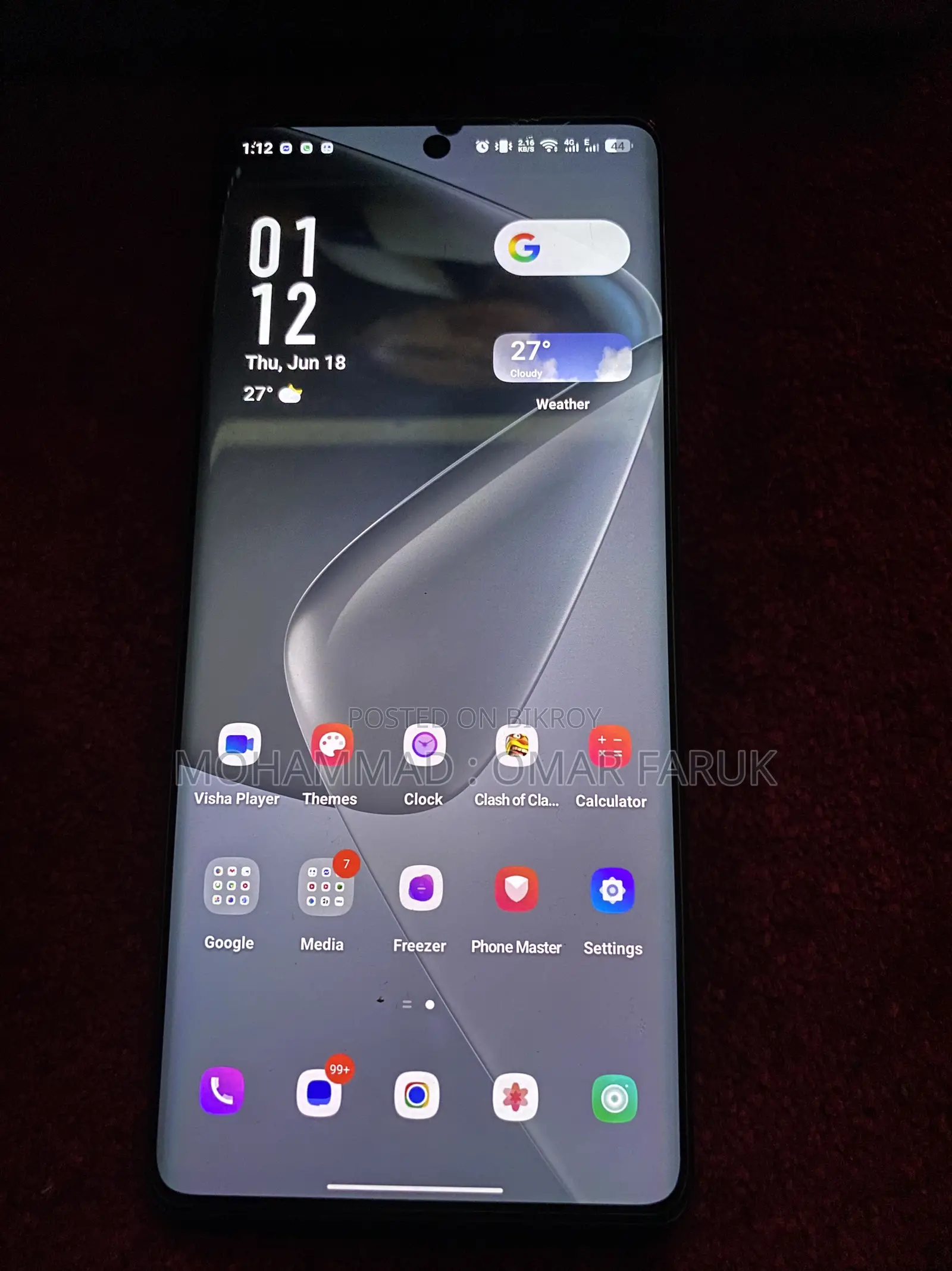 Infinix Hot 50 Pro+ 4G 256 GB Blue
