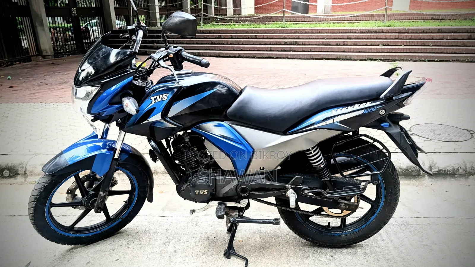 TVS Stryker 125 2018 Black