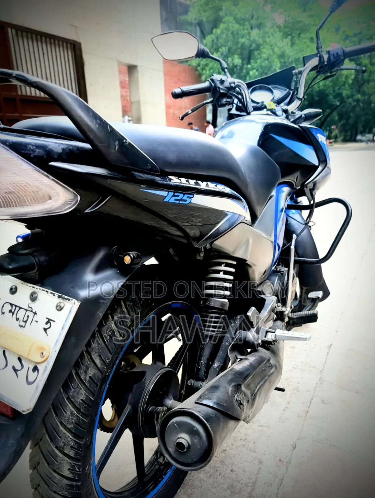 TVS Stryker 125 2018 Black