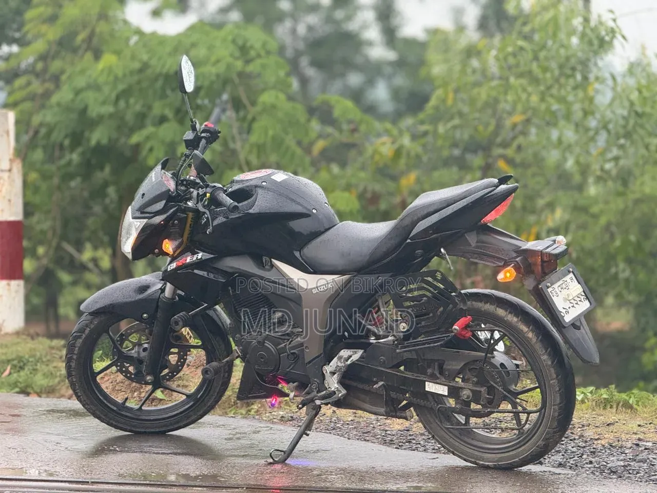 Suzuki Gixxer Monotone 2022 Black