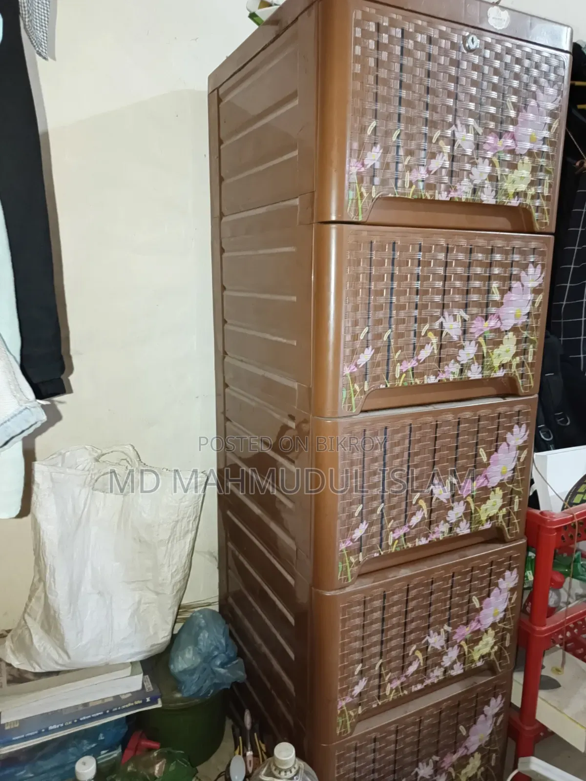 আরএফএল ওয়ারড্রোব ৫ ড্রয়ার সিঙ্গেল