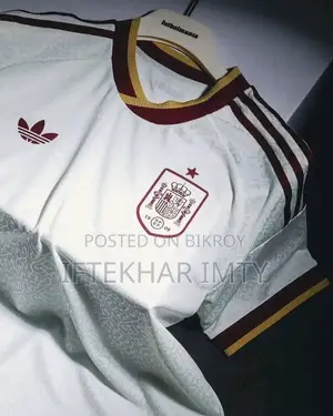 Spain Away Jersey Player Edition