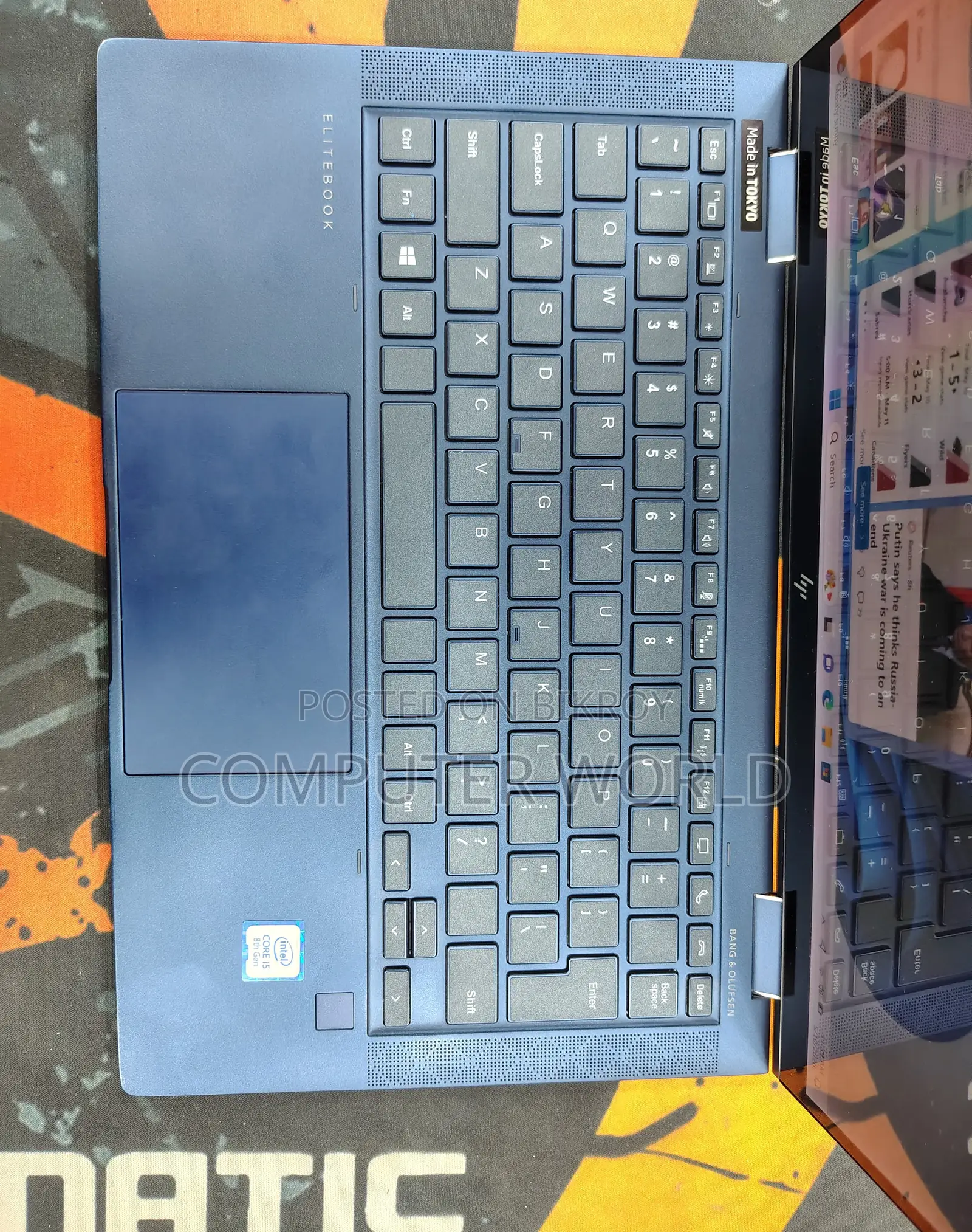 Laptop HP Elite Dragonfly X360 11th Gen 16GB Intel Core I5 SSD 512GB